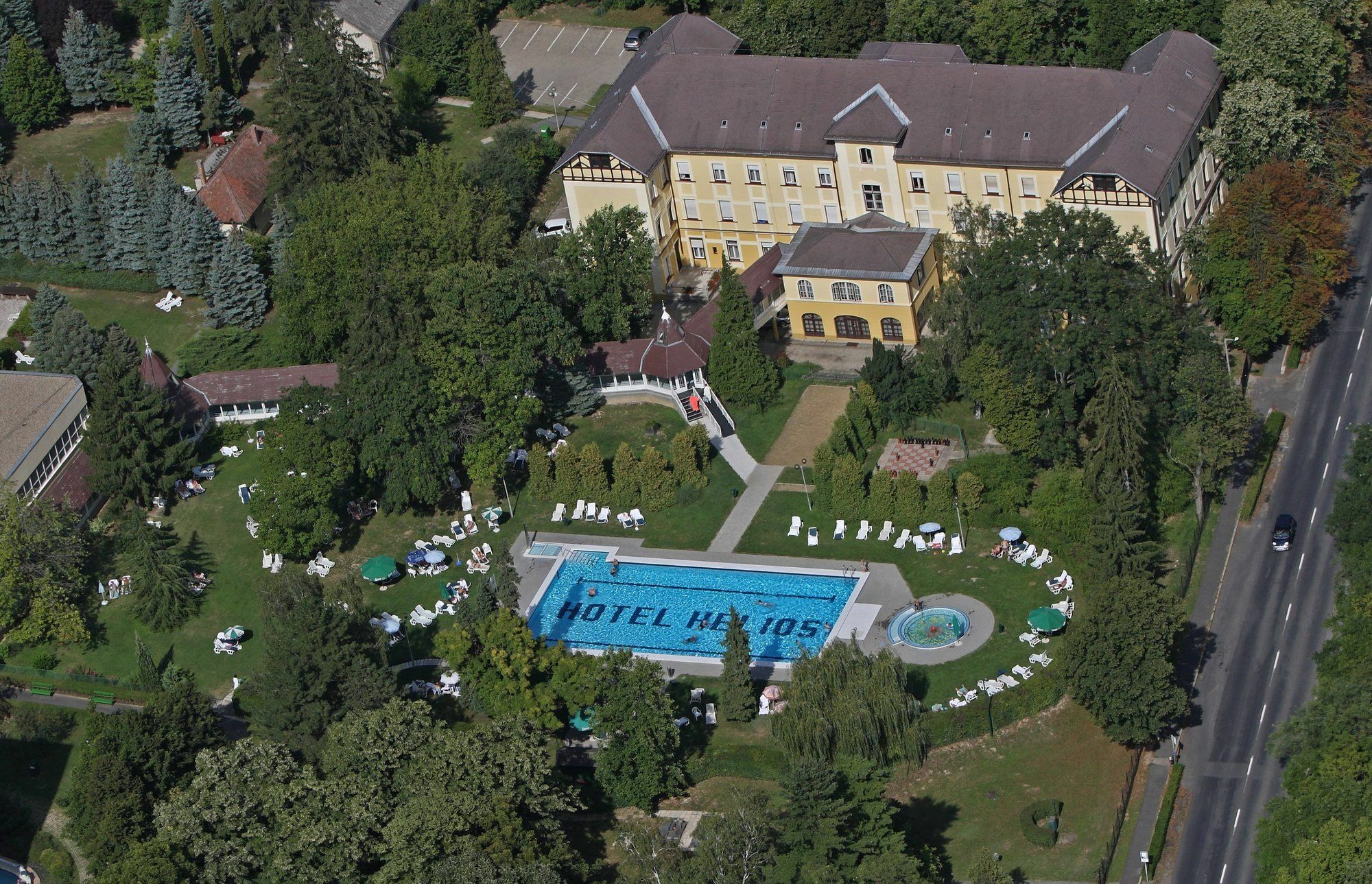 Hunguest Helios Heviz Hotell Exteriör bild